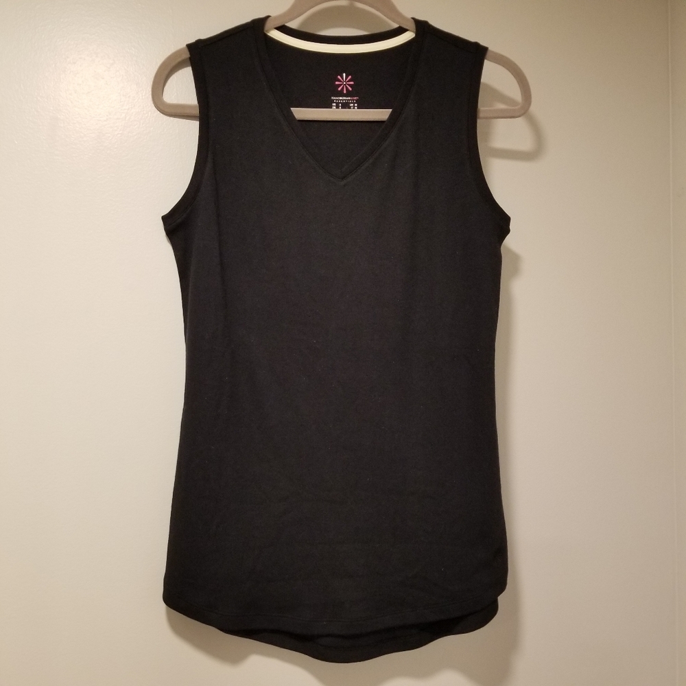 NWOT Isaac Mizrahi Black Tank